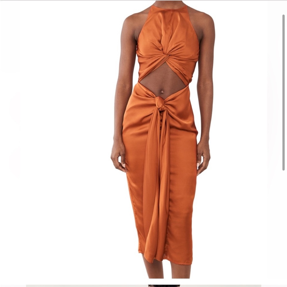 Satin Reni Dress